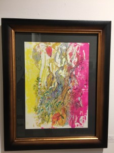 Artist Joseph Culotta  abstract art  presented by The Gallery Girls  shown at Swank Interiors Houston TX