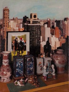 Juergen Wolf The Race, 2010 Mixed media on canvas 80 x 60 cm Courtesy The Cynthia Corbett Gallery