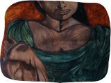 Small Fleece Baby Burp Blanket
