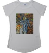 Странная птица, Decorative Arts, Drawings / Sketch, Folk Art, Illustration, Paintings, Expressionism, Fine Art, Nature, Acrylic, Canvas, By Татьяна Владимировна Тимакова
