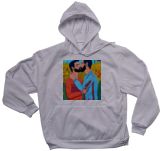 Men's Vapor Appareal Performance Hoodie Long Sleeve Sweatshirt - white