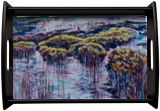 Black Espresso Large Serving Tray