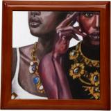 Gift Box With Ceramic Tile