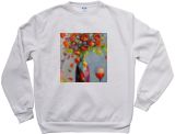 Men's Vapor Apparel Performance Long Sleeve Sweatshirt - White