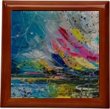 Gift Box With Ceramic Tile
