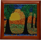 Gift Box With Ceramic Tile