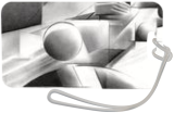 Travel Luggage Tag (Fiber Reinforced Plastic)