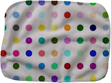Small Fleece Baby Burp Blanket