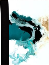 Hardbound Portfolio Cover for Legal Note Pad Inside