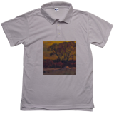 Men's Vapor Apparel Solar Performance Polo T-Shirt - White