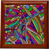 Gift Box With Ceramic Tile