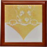 Gift Box With Ceramic Tile