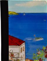 Hardbound Portfolio Cover for Legal Note Pad Inside