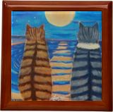 Gift Box With Ceramic Tile