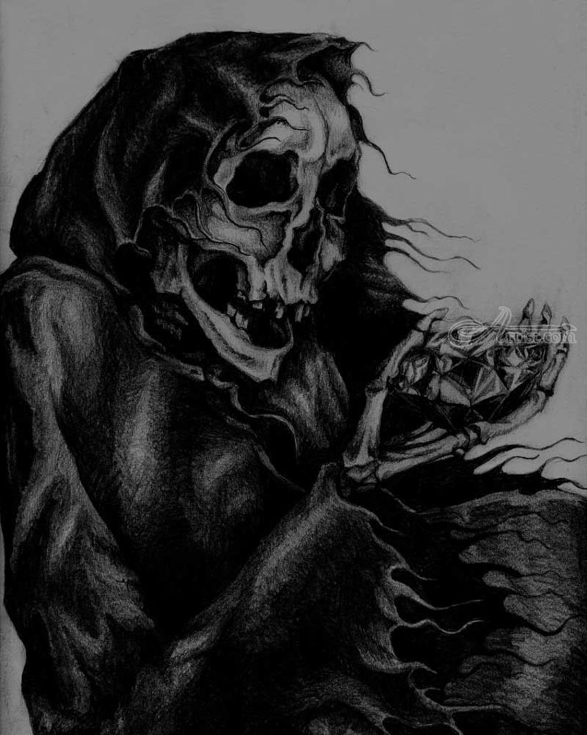 pencil drawings of death