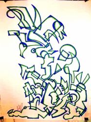 balance, Drawings / Sketch, Abstract, Dance, Ink, By Ace De Los Santos