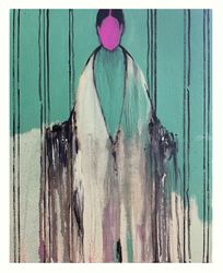 Alienation, Paintings, Abstract, Daily Life,Erotic,Figurative,Window on the World, Acrylic,Canvas,Oil, By Gela Mikava