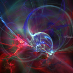 Azimut 3, Digital Art / Computer Art, Abstract, 3-D, Digital, By Jean-François Dupuis