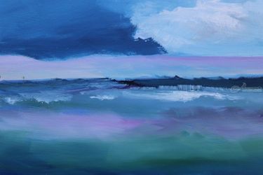 Dream, Paintings, Abstract, Seascape, Oil, By Alicia Maury 
