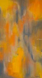 Evening in the city, Paintings, Abstract, Fantasy, Canvas,Oil, By Ivan Klymenko