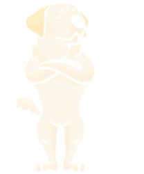 Labrador Retriever Stubborn<br>Labrador Retriever Dog funny, Digital Art / Computer Art, Abstract, Animals, Digital, By MAX ART