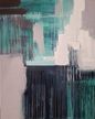 Abstract painting We are eternity, Paintings, Abstract, Expressionism, Impressionism, Minimalism, Seascape, Canvas, Oil, By Larissa Uvarova
